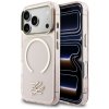 Etui Karl Lagerfeld IML KL Script Logo   MagSafe do iPhone 17 Pro Max różowy